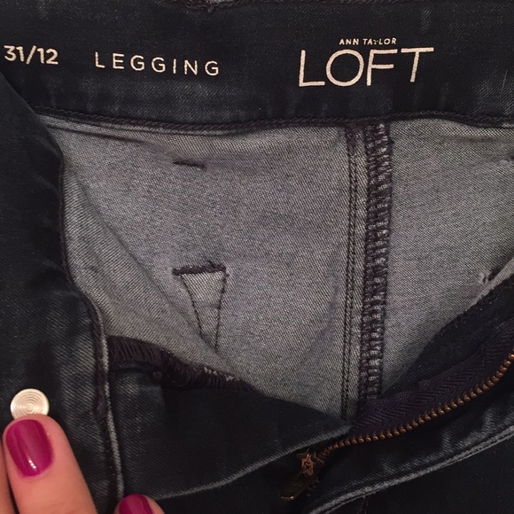 Loft dark denim legging - Picture 3 of 6